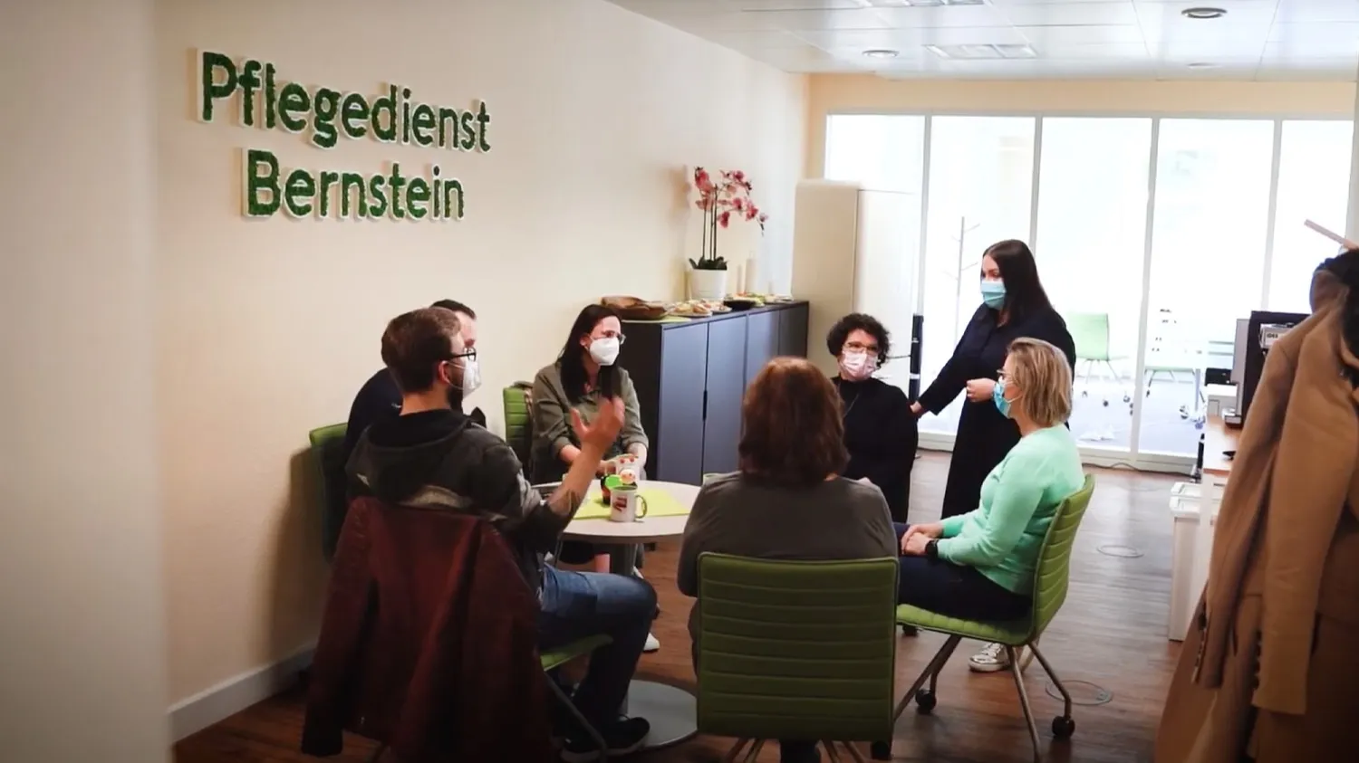 Team des Pflegedienst Bernstein